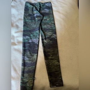 TEREZ LEGGINGS MEDIUM GREEN CAMO FOR BIG GIRLS